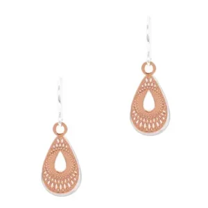 Teardrop filigree Silver