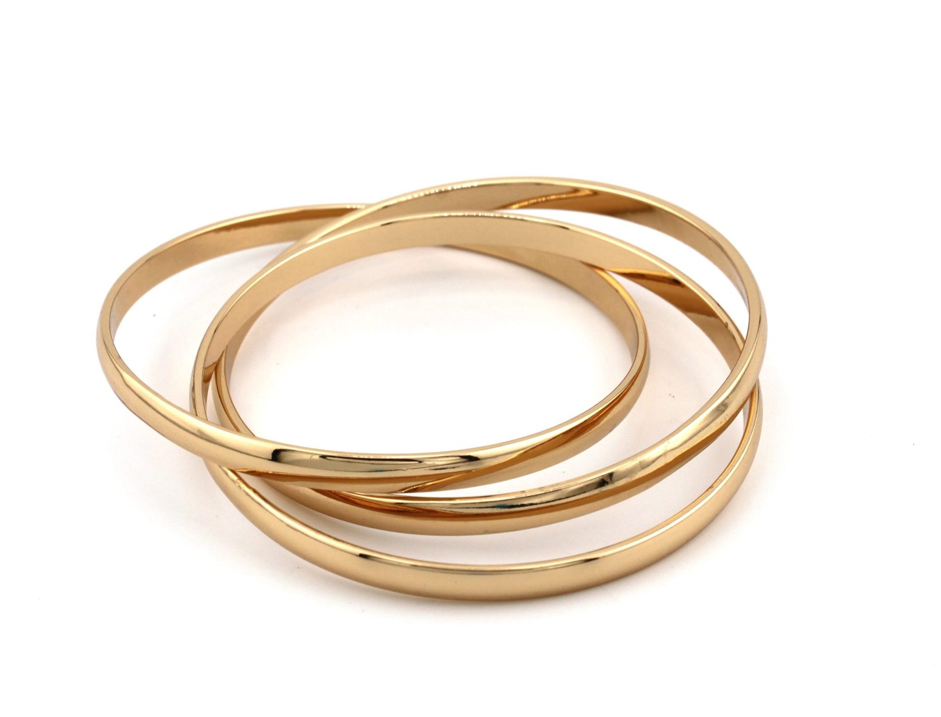 Trio Bangle Gold