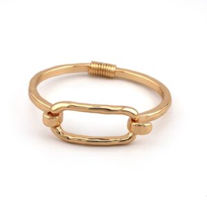 Hook bangle Gold