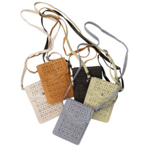 Lazer cut Cross body pouch