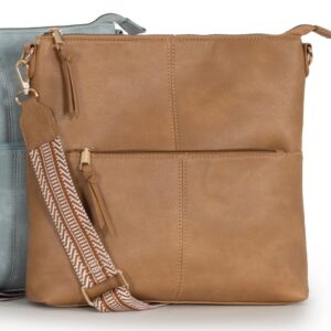 Cross Body Tan
