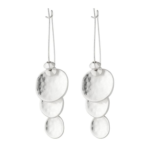 Matt hammered trio Silver